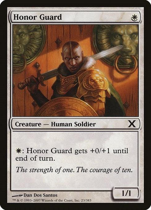 Image for Honor Guard (23) (10E) - Magic: The Gathering