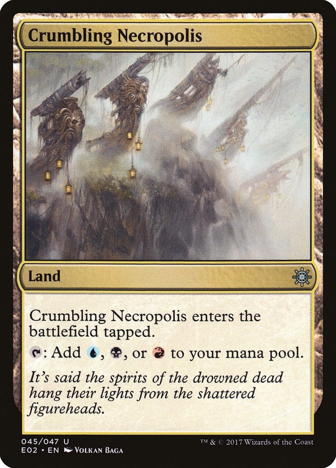 Image for Crumbling Necropolis (45) (E02) - Magic: The Gathering
