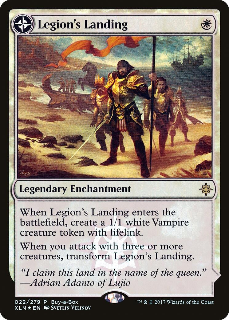 Image for Legion's Landing (22) (BABP) - Magic: The Gathering