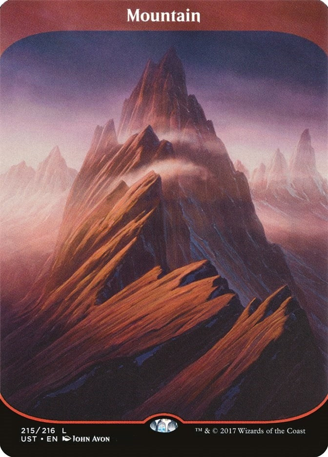Image for Mountain (215) (UST) - Magic: The Gathering
