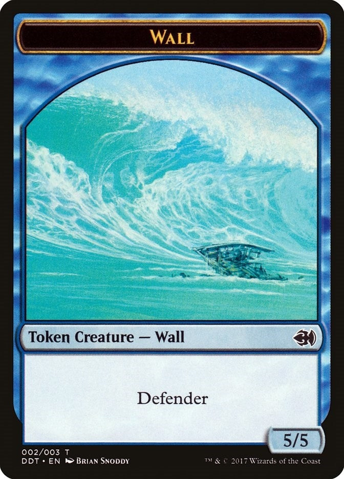 Image for Wall Token (2) (DDT) - Magic: The Gathering