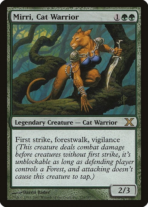 Image for Mirri, Cat Warrior (279) (10E) - Magic: The Gathering