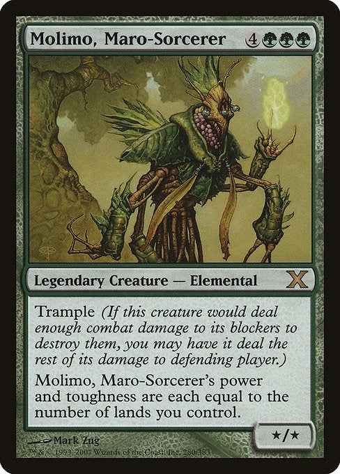 Image for Molimo, Maro-Sorcerer (280) (10E) - Magic: The Gathering