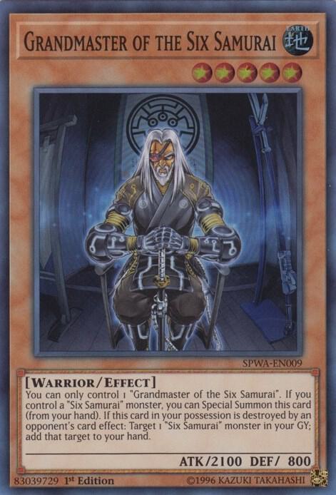 Grandmaster of the Six Samurai (SPWA-EN009) (SPWA)