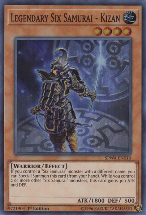 Legendary Six Samurai - Kizan (SPWA-EN010) (SPWA)