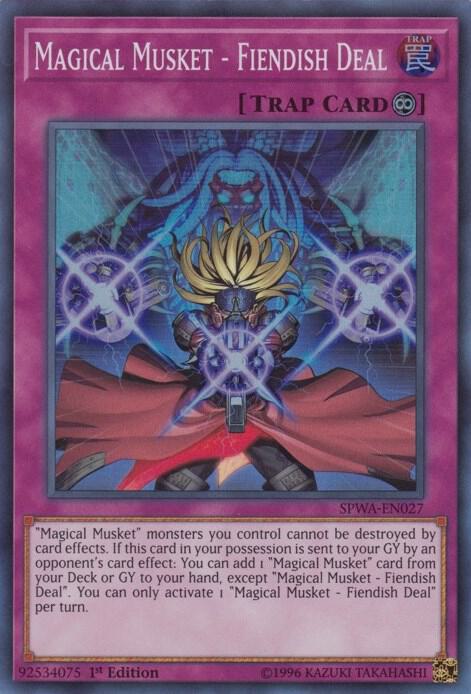 Magical Musket - Fiendish Deal (SPWA-EN027) (SPWA)