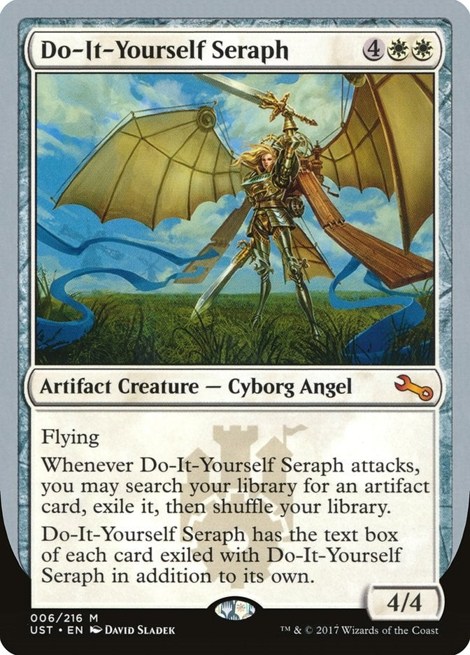 Image for Do-It-Yourself Seraph (6) (UST) - Magic: The Gathering