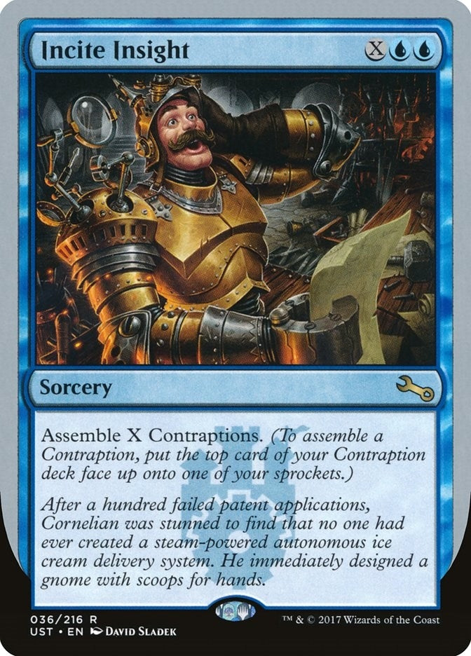Image for Incite Insight (36) (UST) - Magic: The Gathering