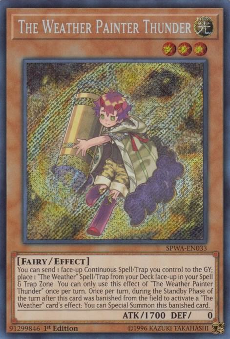 The Weather Painter Thunder (SPWA-EN033) (SPWA)