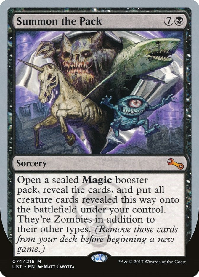 Image for Summon the Pack (74) (UST) - Magic: The Gathering