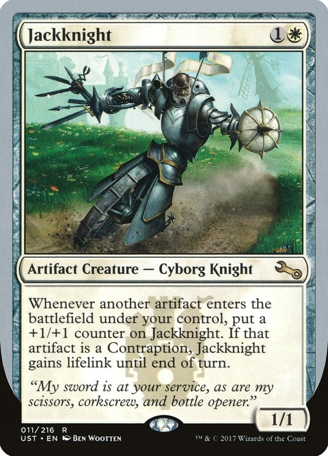 Image for Jackknight (11) (UST) - Magic: The Gathering