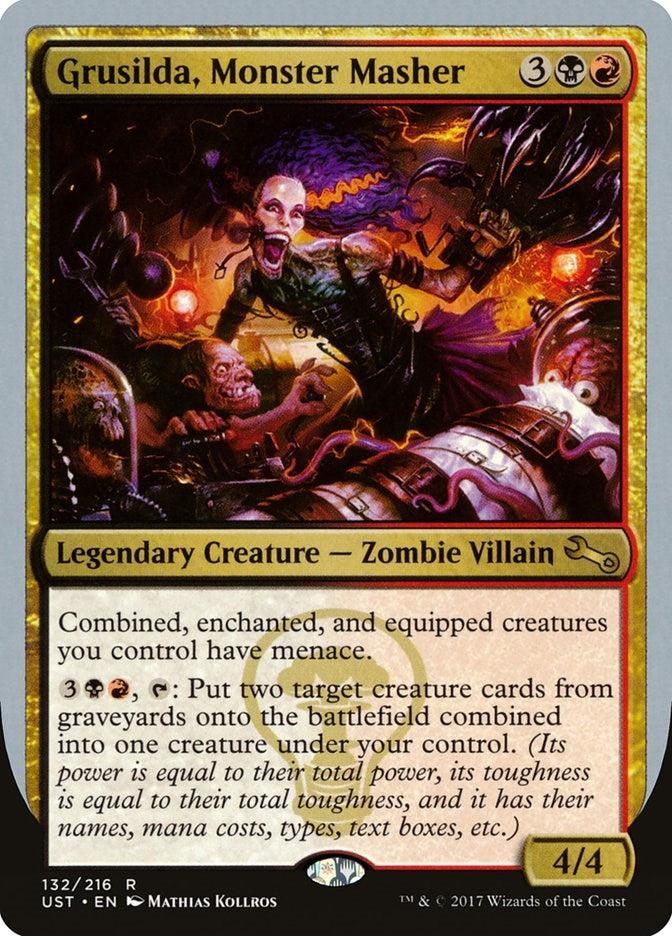 Image for Grusilda, Monster Masher (132) (UST) - Magic: The Gathering