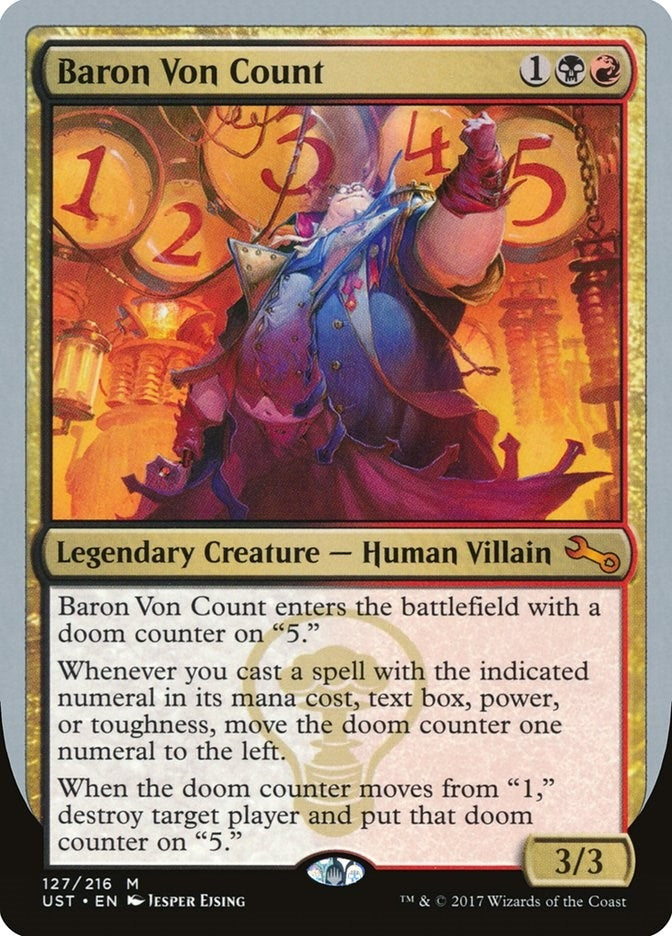 Image for Baron Von Count (127) (UST) - Magic: The Gathering
