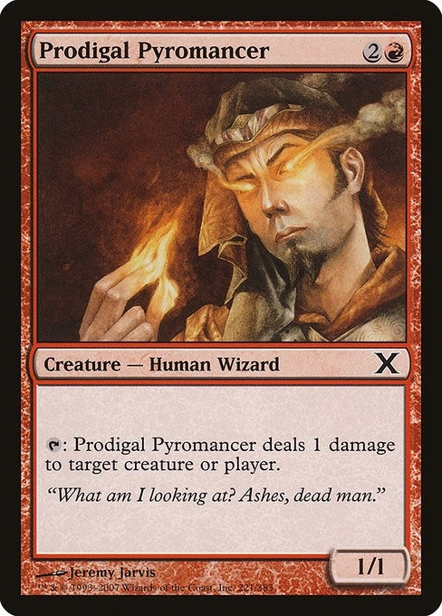 Image for Prodigal Pyromancer (221) (10E) - Magic: The Gathering
