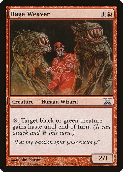 Image for Rage Weaver (223) (10E) - Magic: The Gathering