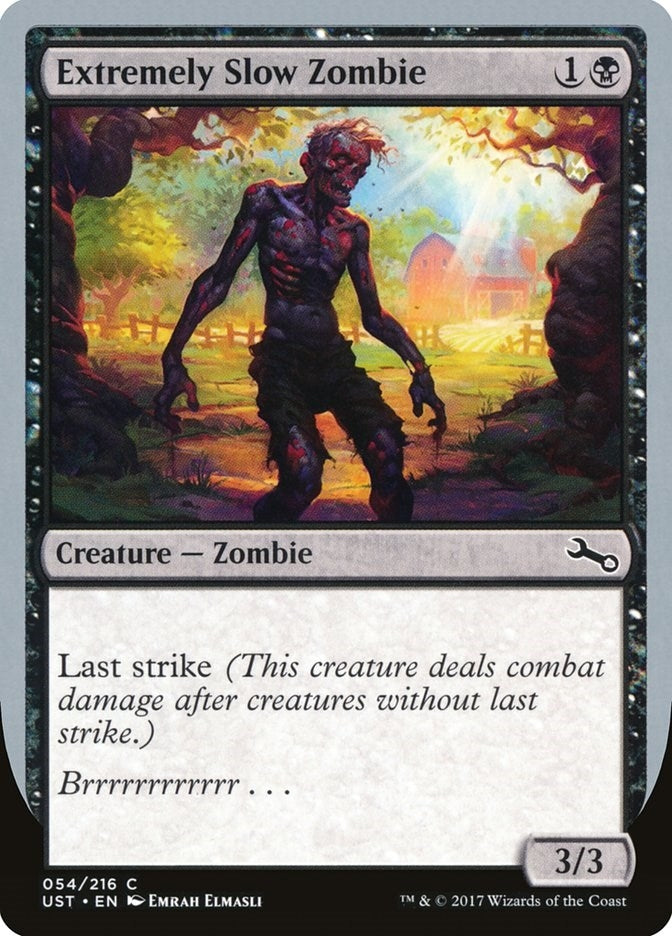 Image for Extremely Slow Zombie (A) (54) (UST) - Magic: The Gathering
