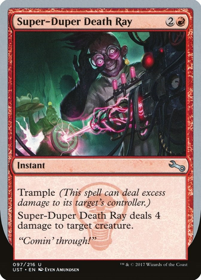 Image for Super-Duper Death Ray (97) (UST) - Magic: The Gathering