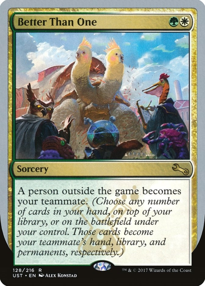 Image for Better Than One (128) (UST) - Magic: The Gathering
