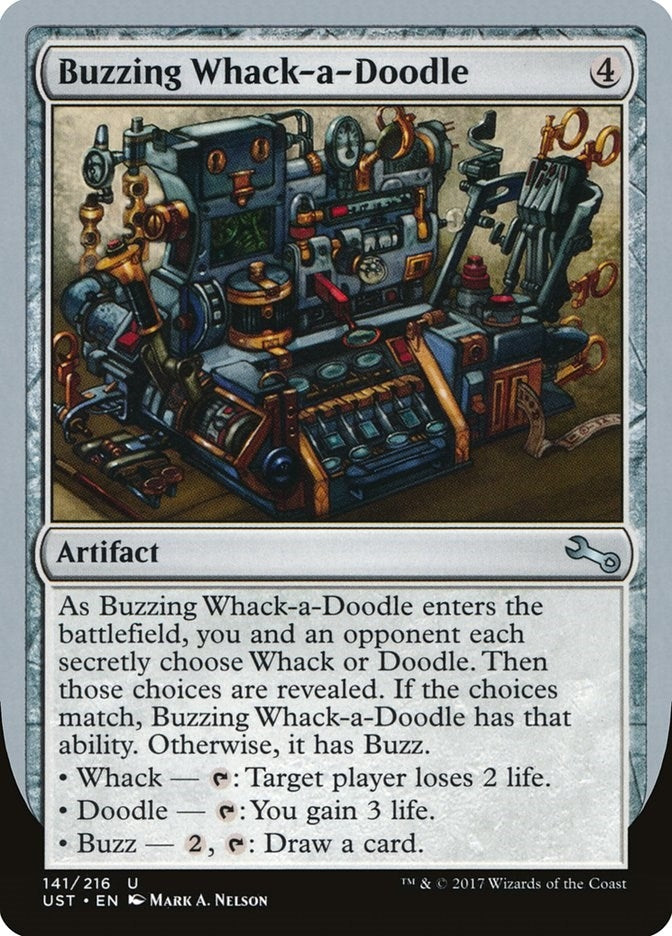 Image for Buzzing Whack-a-Doodle (141) (UST) - Magic: The Gathering