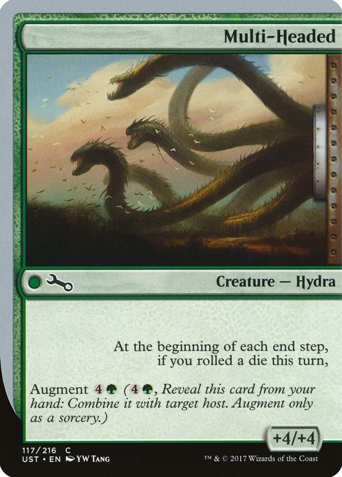 Image for Multi-Headed (117) (UST) - Magic: The Gathering