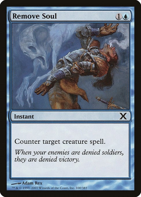 Image for Remove Soul (100) (10E) - Magic: The Gathering