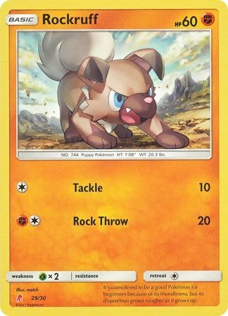 Rockruff (#29) (29/30) (SMK1)