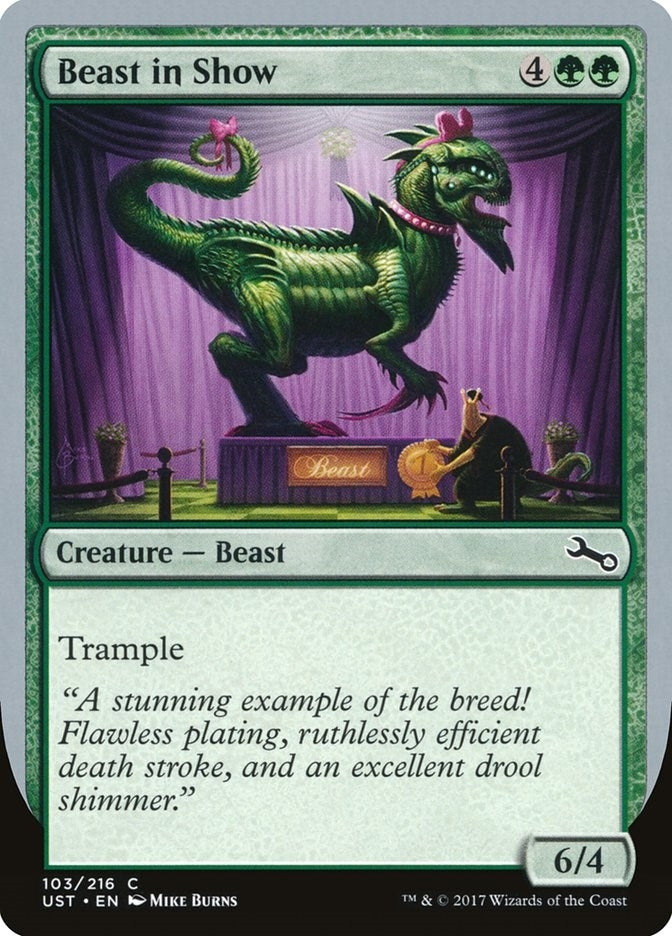 Image for Beast in Show (A) (103) (UST) - Magic: The Gathering