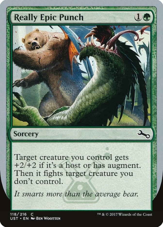 Image for Really Epic Punch (118) (UST) - Magic: The Gathering