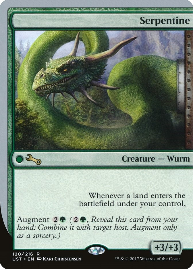 Image for Serpentine (120) (UST) - Magic: The Gathering