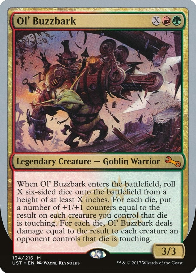 Image for Ol' Buzzbark (134) (UST) - Magic: The Gathering