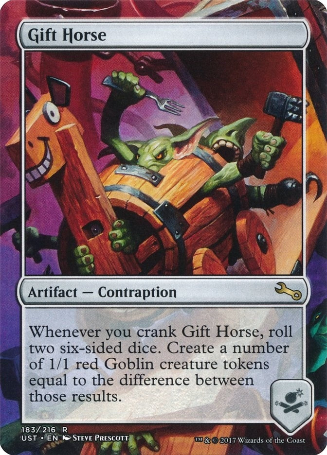 Image for Gift Horse (183) (UST) - Magic: The Gathering