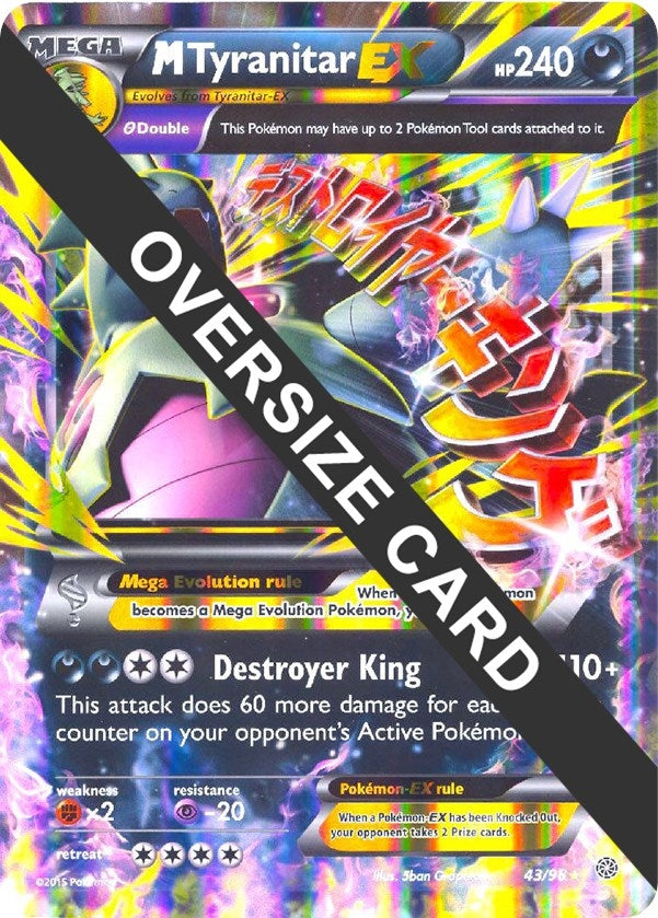 M Tyranitar EX (043/098) (PR)