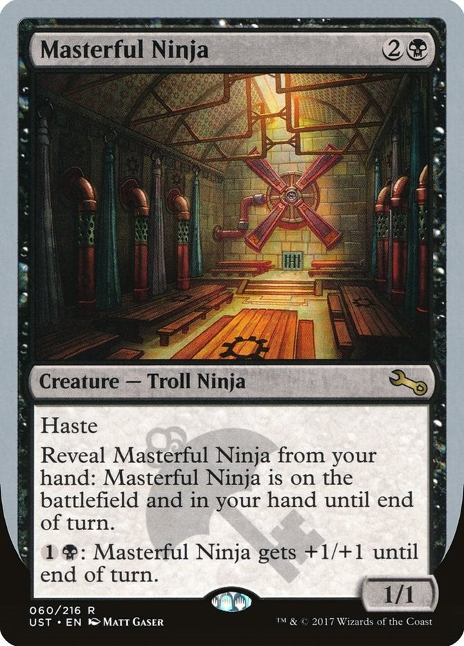 Image for Masterful Ninja (60) (UST) - Magic: The Gathering