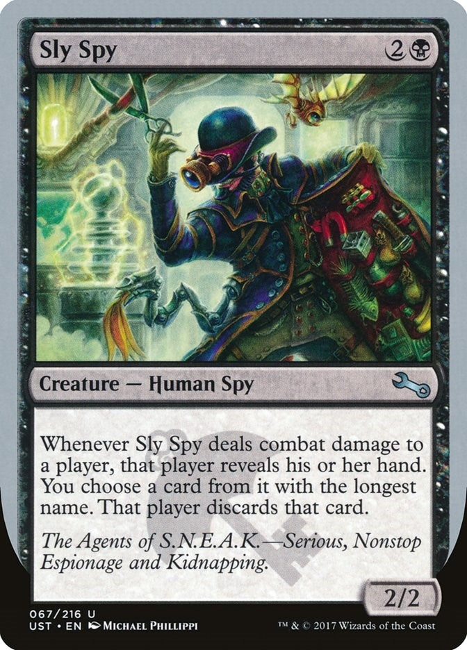 Image for Sly Spy (A) (67) (UST) - Magic: The Gathering