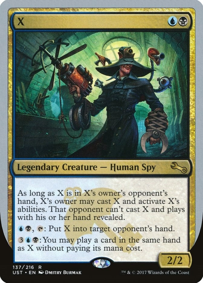 Image for X (137) (UST) - Magic: The Gathering