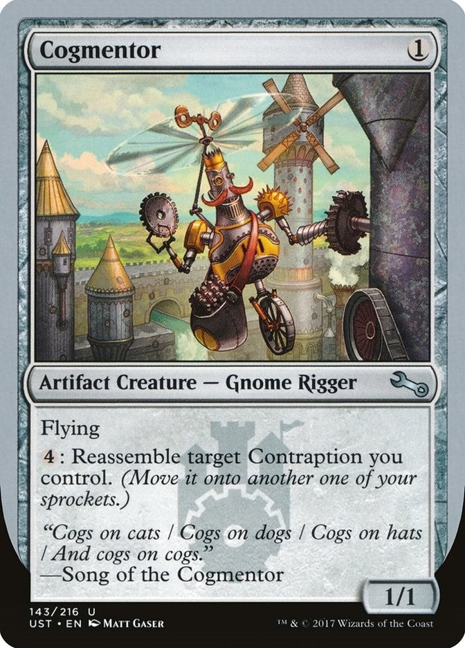 Image for Cogmentor (143) (UST) - Magic: The Gathering