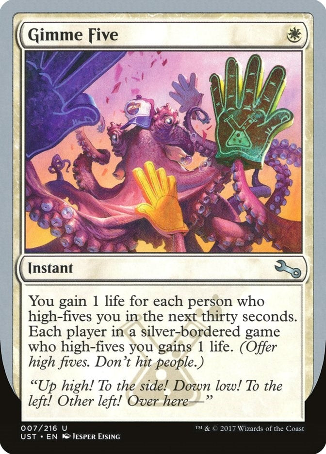 Image for Gimme Five (7) (UST) - Magic: The Gathering