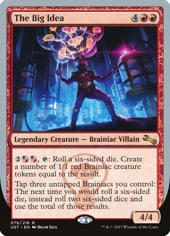 Image for The Big Idea (76) (UST) - Magic: The Gathering