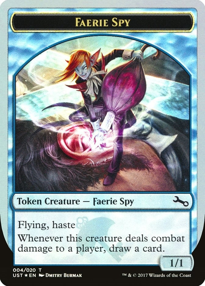 Image for Faerie Spy Token (4) (UST) - Magic: The Gathering