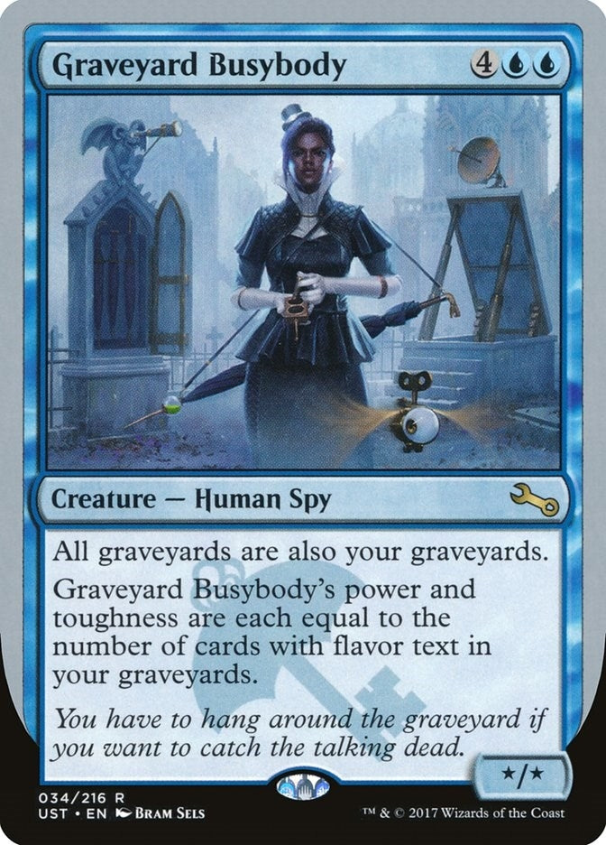 Image for Graveyard Busybody (34) (UST) - Magic: The Gathering