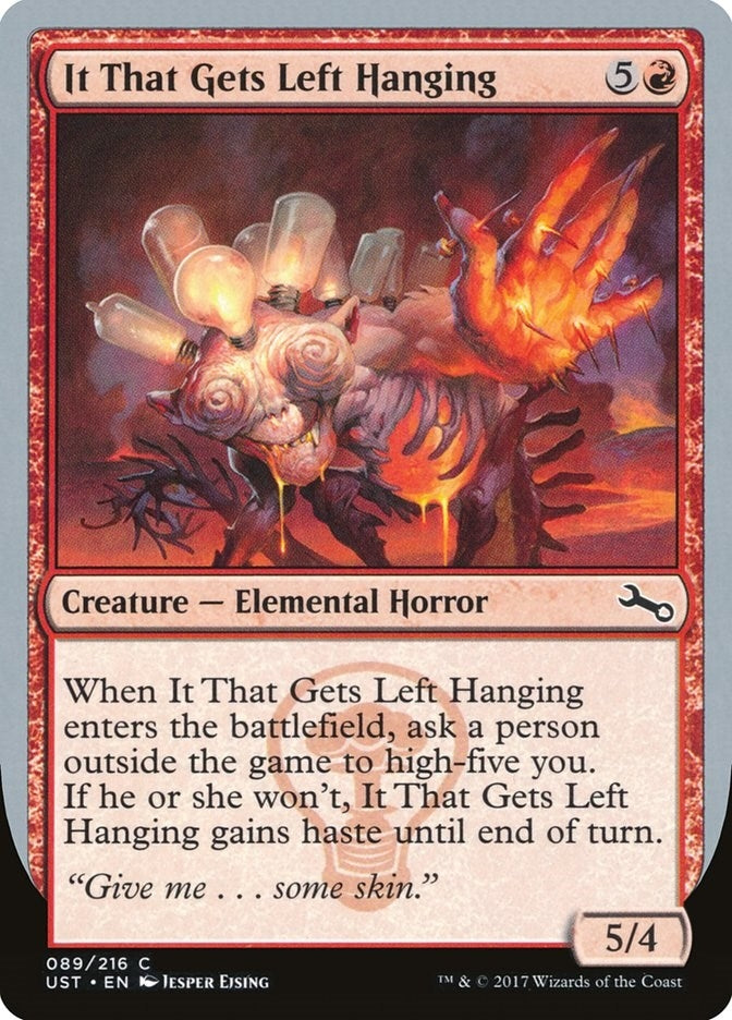 Image for It That Gets Left Hanging (89) (UST) - Magic: The Gathering