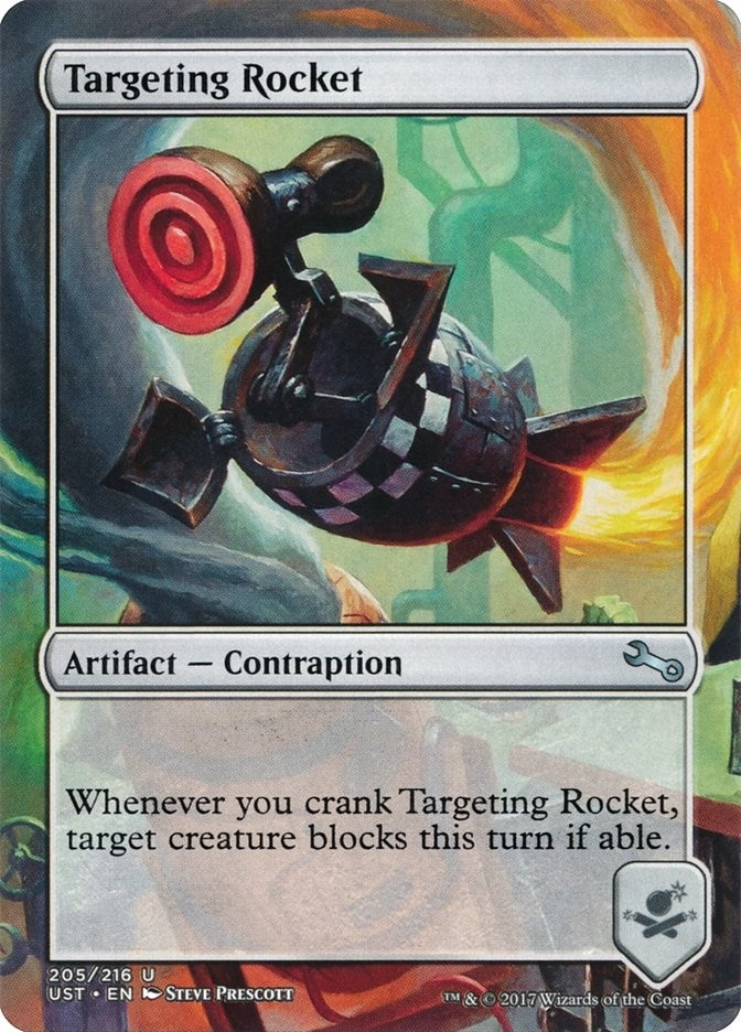 Image for Targeting Rocket (205) (UST) - Magic: The Gathering