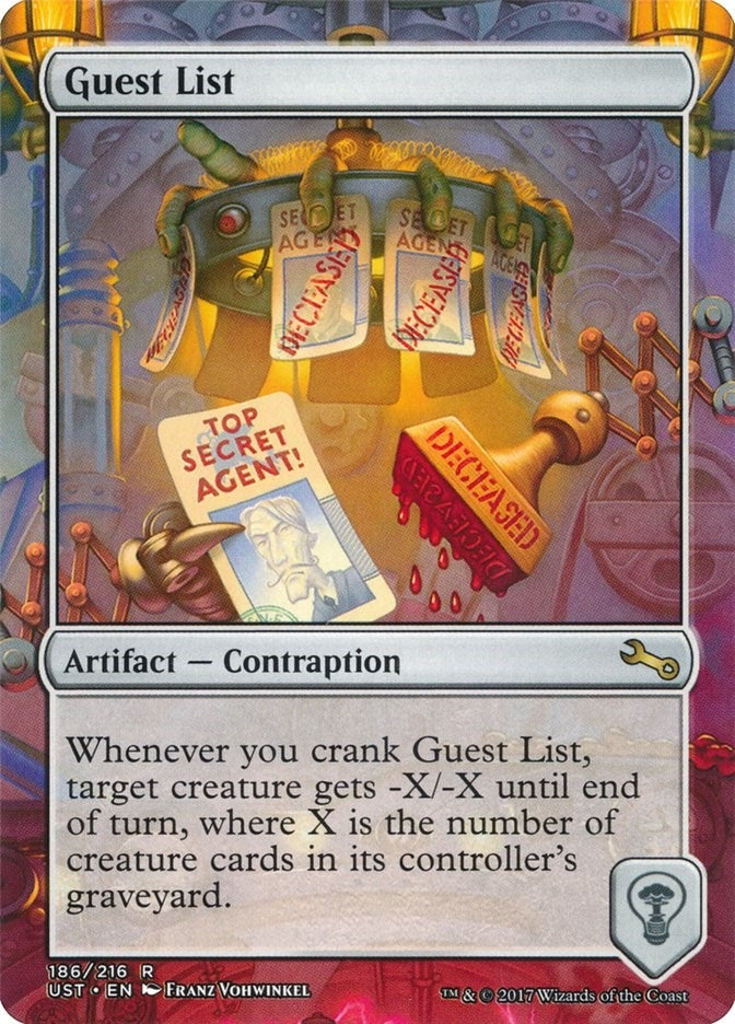 Image for Guest List (186) (UST) - Magic: The Gathering