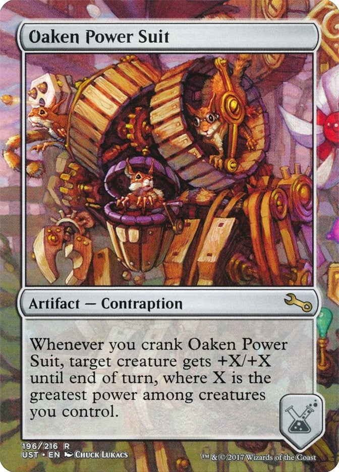 Image for Oaken Power Suit (196) (UST) - Magic: The Gathering