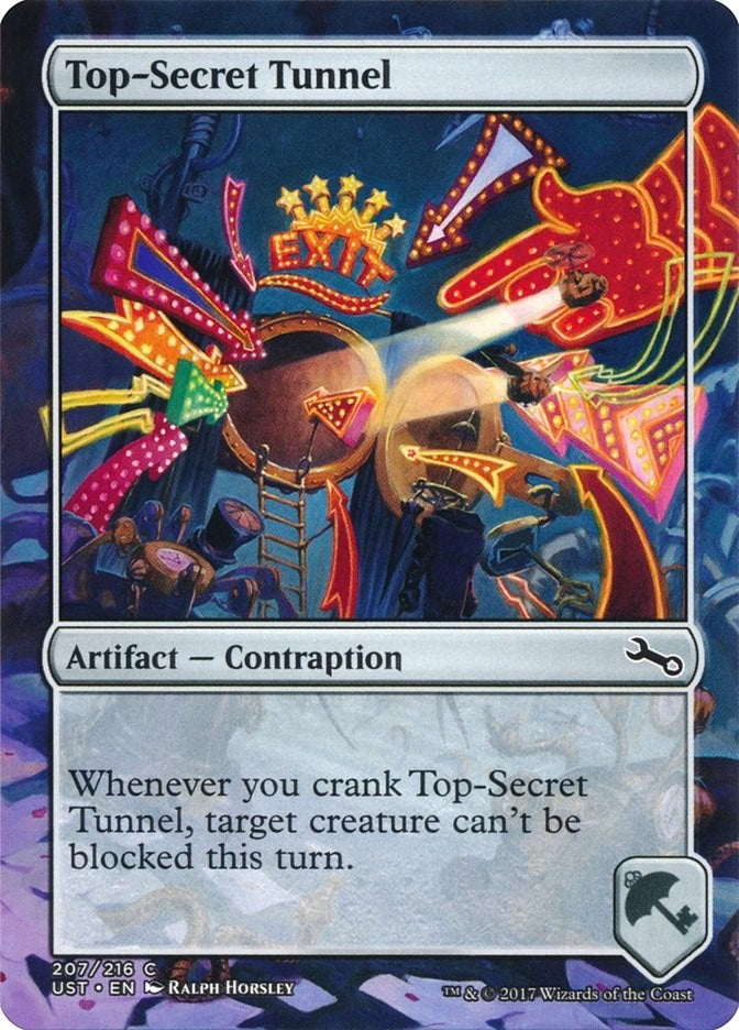 Image for Top-Secret Tunnel (207) (UST) - Magic: The Gathering
