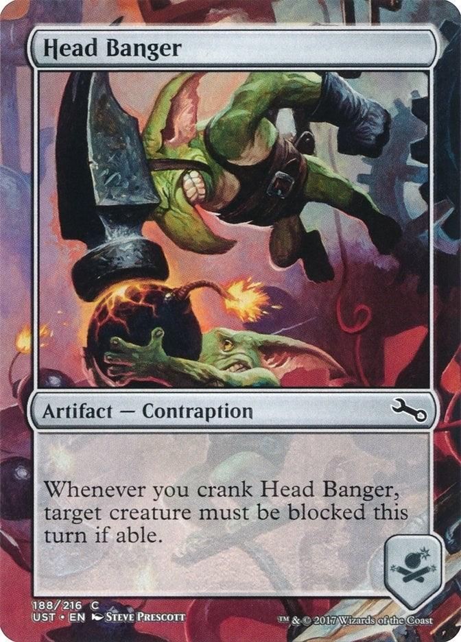 Image for Head Banger (188) (UST) - Magic: The Gathering