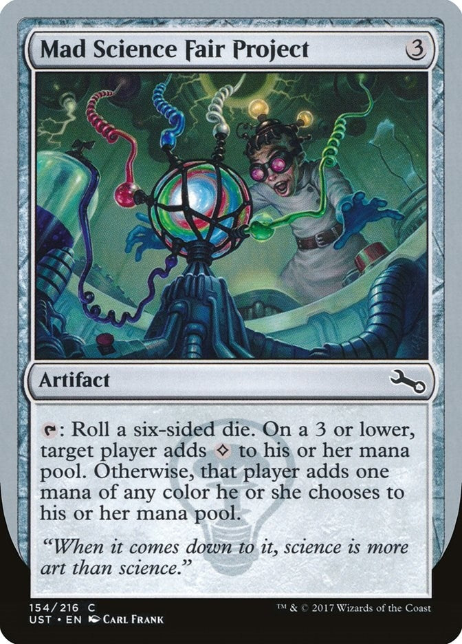 Image for Mad Science Fair Project (154) (UST) - Magic: The Gathering