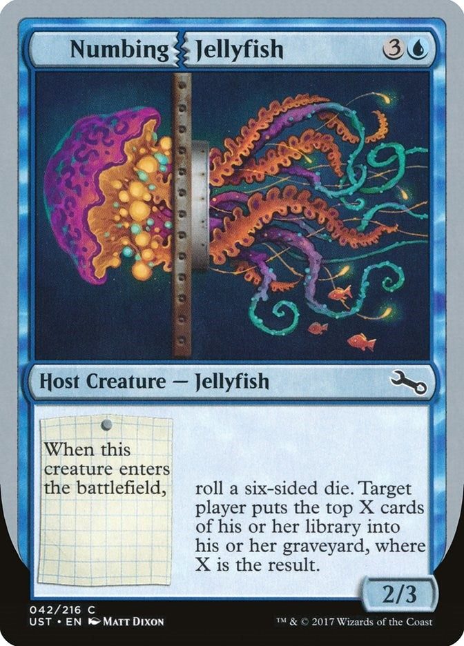 Image for Numbing Jellyfish (42) (UST) - Magic: The Gathering
