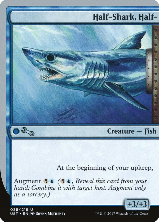 Image for Half-Shark, Half- (35) (UST) - Magic: The Gathering