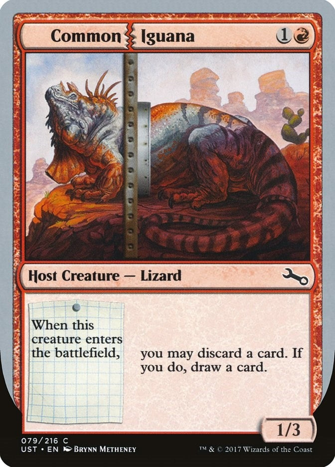 Image for Common Iguana (79) (UST) - Magic: The Gathering